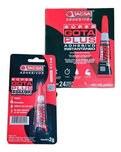 08/171/001 ADHESIVOS POMO INSTANTANEO SUPER GOTA PLUS MULTISUPERFICIES 2 G