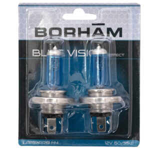 08/086/064 LAMPARAS H4 PT43 12V 60/55W BLUE VISION BLISTER X2