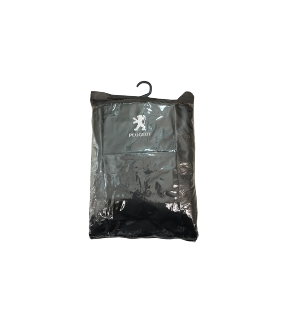 1165 - FUNDA ASIENTO CUERINA CON LOGO PEUGEOT
