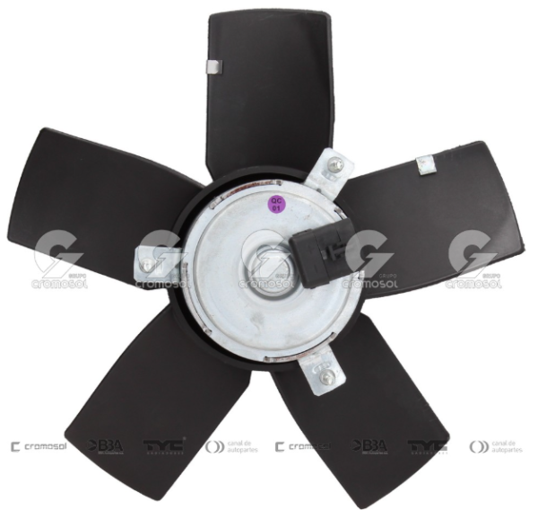 1367 - ELECTROVENTILADOR CHEVROLET CORSA CON AIRE MOTOR 1.4/1.6