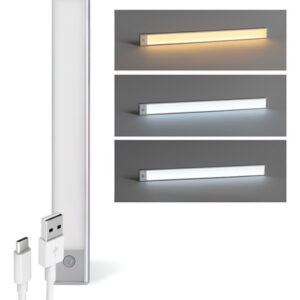 C14 PLAFON COB 25CMDIMERIZABLE CONCONTROL ,RECARGABLE USB IMAN PARA BAJOALACENA