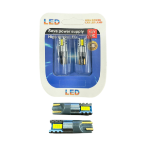 1459- KIT T10 POWER CANBUS 24W 2500LM CHIP CSP 12V