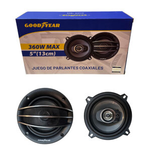 GY-6962 PARLANTES GOODYEAR 5" 3 VIAS 360W