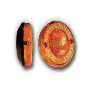 AP630A FARO DELIMITADOR METALIZADO UNIVERSAL AMBAR LAMPARA W5W