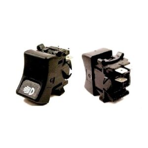 ELOD1414 LLAVE TECLA LUCES EXTERNAS FIAT 128 - 125 MULTICARGA / 3 CONTACTOS