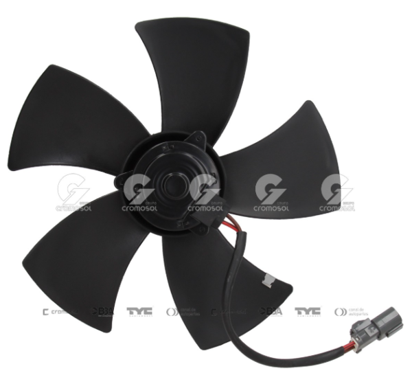 68199 ELECTROVENTILADOR HONDA FIT 03/09 MOTOR 1.4 LX/LX-I MT/CVT
