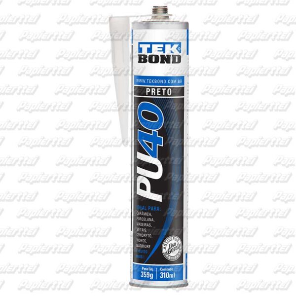 326998 PEGAMENTO DE PARABRISAS PU40 NEGRO (TEK BOND)