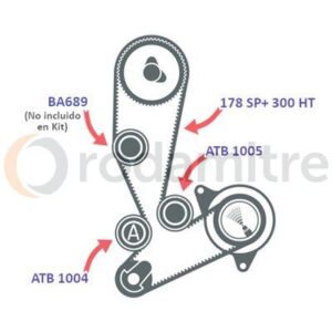 KIT DE DISTRIBUCION VKMA 02390