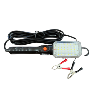 1498- PORTATIL 30 LEDS CABLE 5 MTRS 12/24V (PINZA COCODRILO)