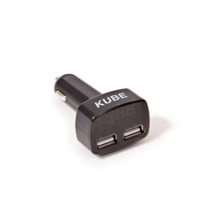 KBVOLUSBAZU VOLTIMETRO DIGITIAL + PUERTOS 2 USB INPUT:DC 9V-30V, 2USB OUTPUT: 5V 3100MA AZUL