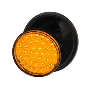 BAI3000EAU FARO ELECTRONICO TRASERO REDONDO DIAMETRO 4 39 LED AMBAR 12V / 24V