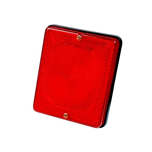 BAI1400LR LENTE DE FARO TRASERO 1400 ROJO POR UNIDAD