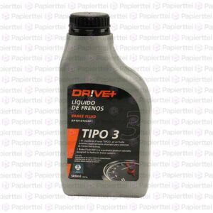 DP102001 LIQUIDO DE FRENO DOT3 X 500 ML (DRIVE+)