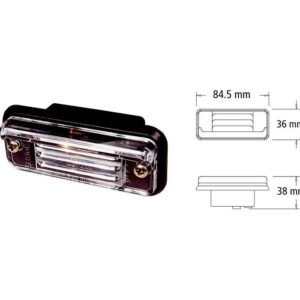 BAI604C FARO ILUMINA PATENTE 604 CRISTAL 