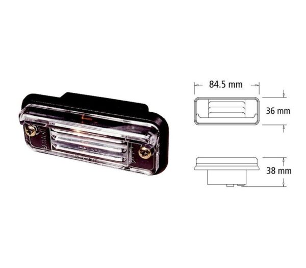 BAI604C FARO ILUMINA PATENTE 604 CRISTAL 