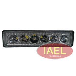 IAL-18C FARO LED RECTANGULAR 18W 6 LEDS 16 X 4 X 4 CM, BLANCO