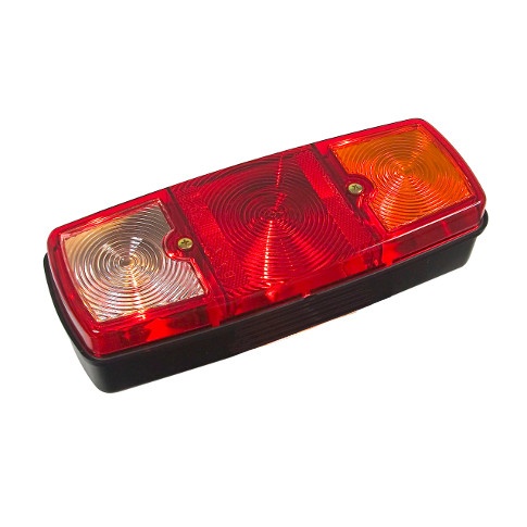 BAI1300L LENTE DE FARO TRASERO 1300 ( ROJO - ROJO - AMBAR ) 